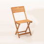 Hanah Home Silla de jardín My023 marrón